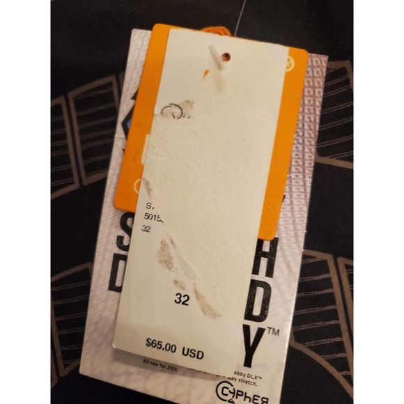 Quicksilver Men Beige & Black Polyester Pull On Stretch Swimwear Shorts Size 32 - Picture 12 of 15